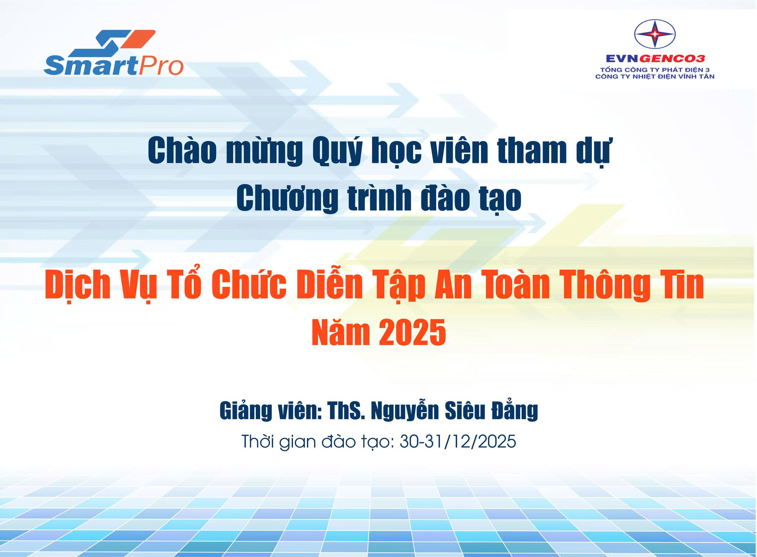 Diễn tập ATTT Nhiệt điện Vĩnh Tân